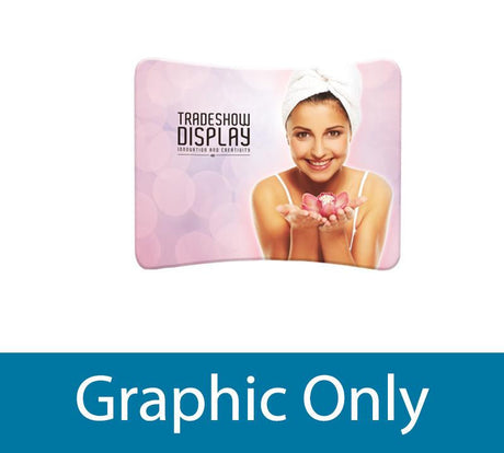 Replacement Graphic for 6' Tension Fabric Curve Table Top - Godfrey Group