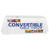 Convertible full color table throw 