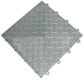 Interlocking Plastic Floor Tiles (Diamond and Coin Patterns) - Godfrey Group