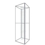 Backlit Four Sided Tower - frame only