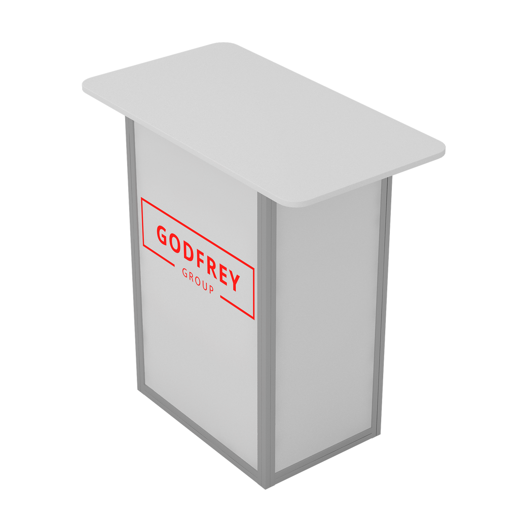 Modular Greating Counter Greeting Counter With Locking Storage | Godfrey Group