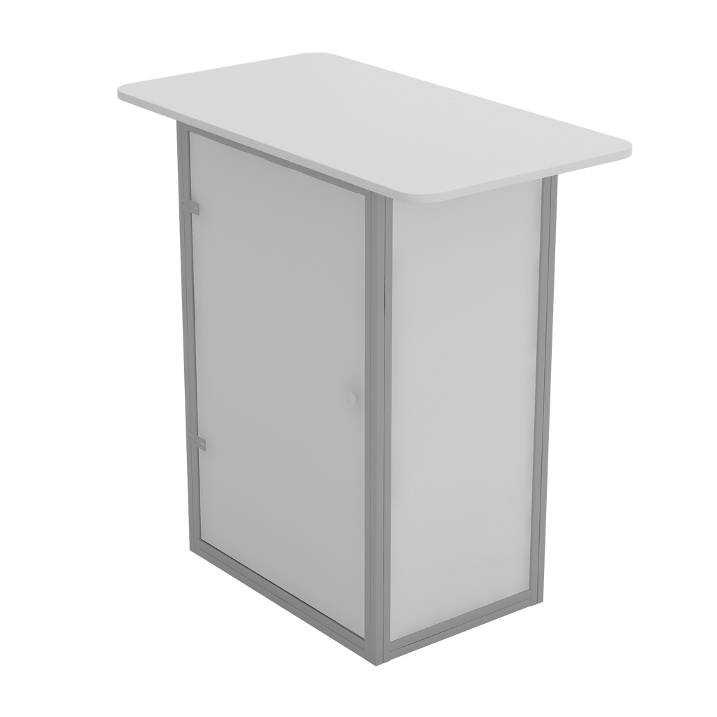 Modular Greating Counter Greeting Counter With Locking Storage | Godfrey Group