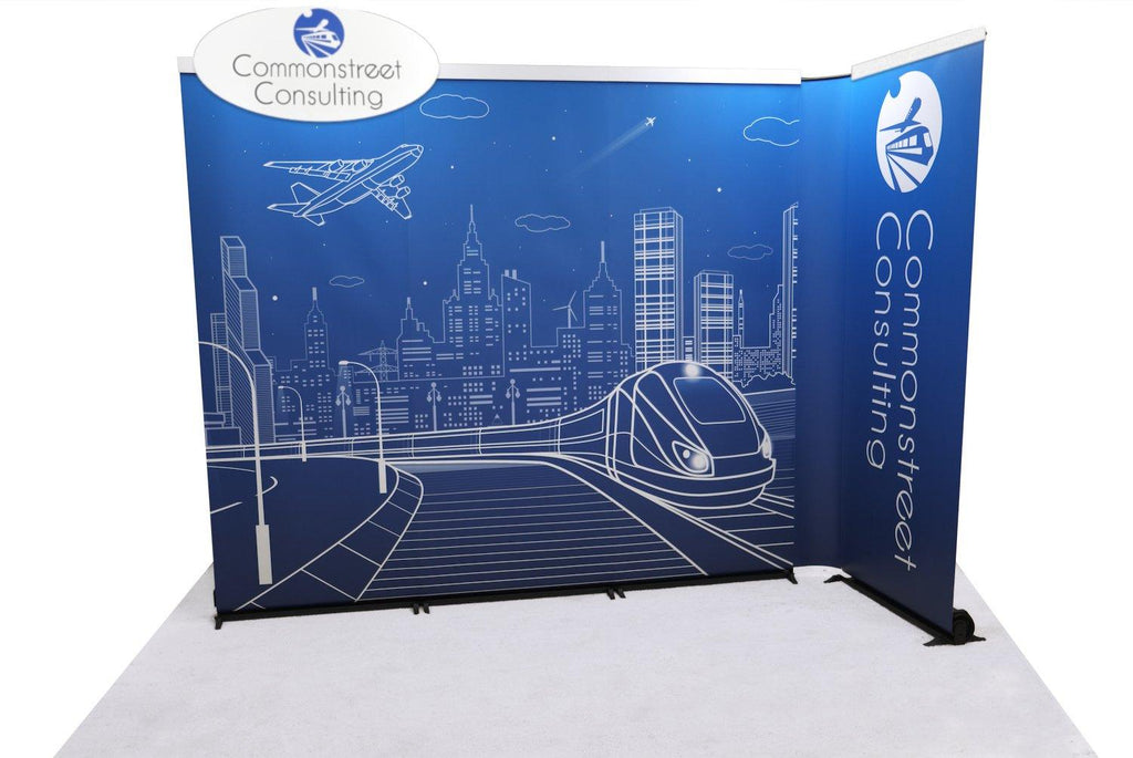 Back Wall Corner Banner Stand
