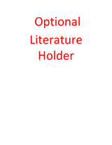Optional lit holder - Godfrey Group