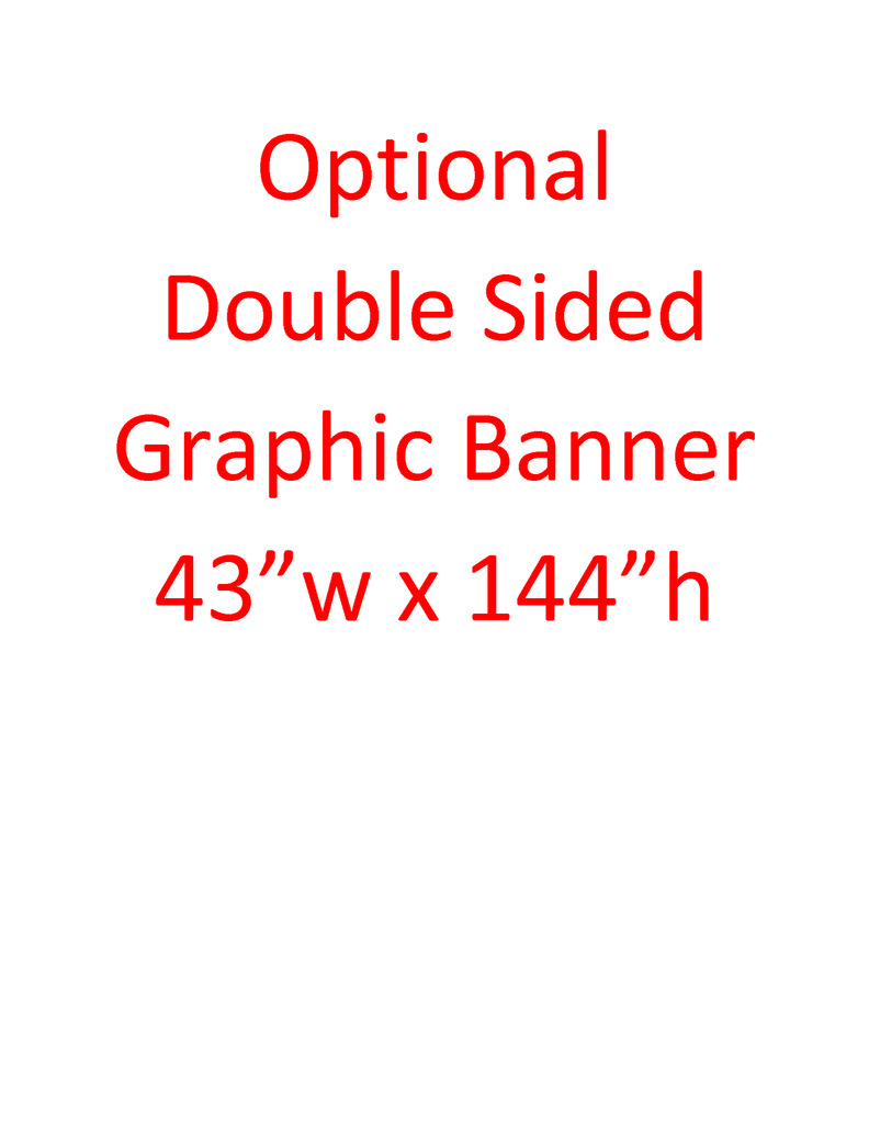 Double sided banner - Godfrey Group