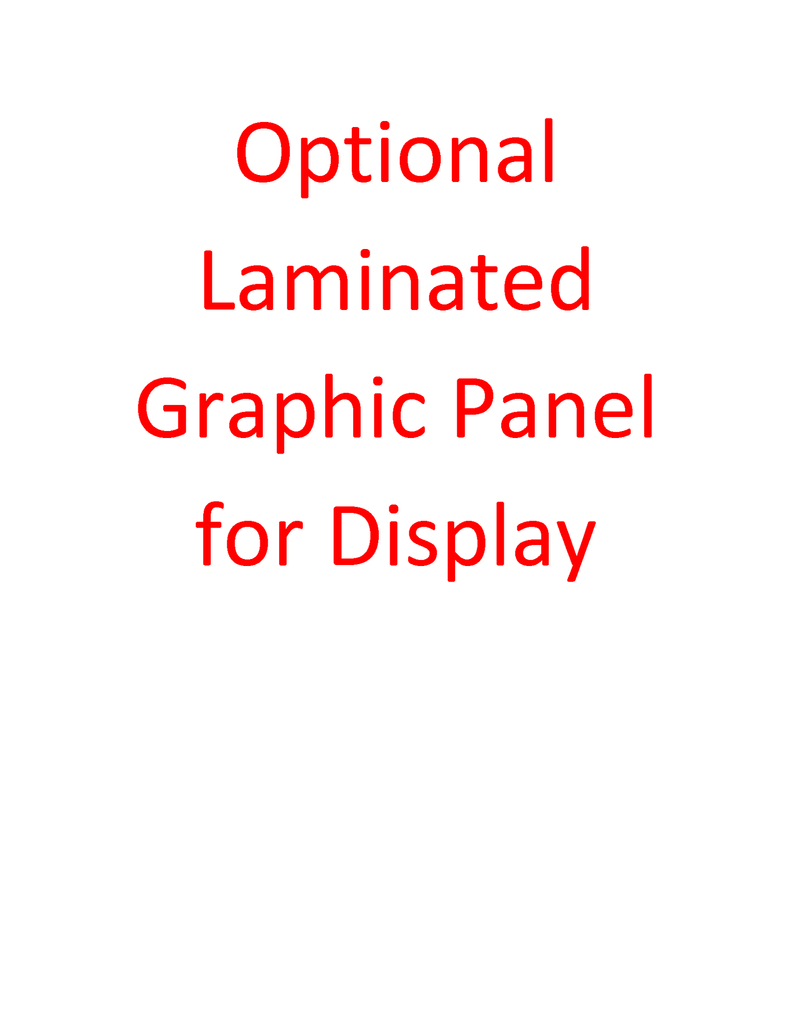 Full color graphic panel - Godfrey Group