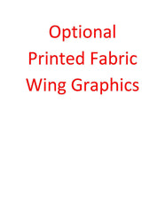 Optional printed fabric wing graphics - Godfrey Group