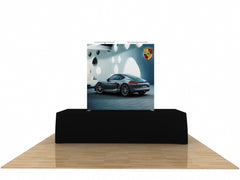 Fabric Pop Up Display Package, Frontal View