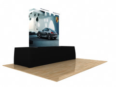 Fabric Pop Up Display Package, Side View