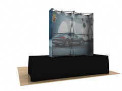 Fabric Pop Up Display Package, Left Side View