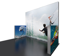 Backlit 10x10 Display With Sidewalls - Godfrey Group