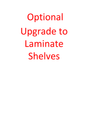Upgrade to Laminate Shelves - Godfrey Group