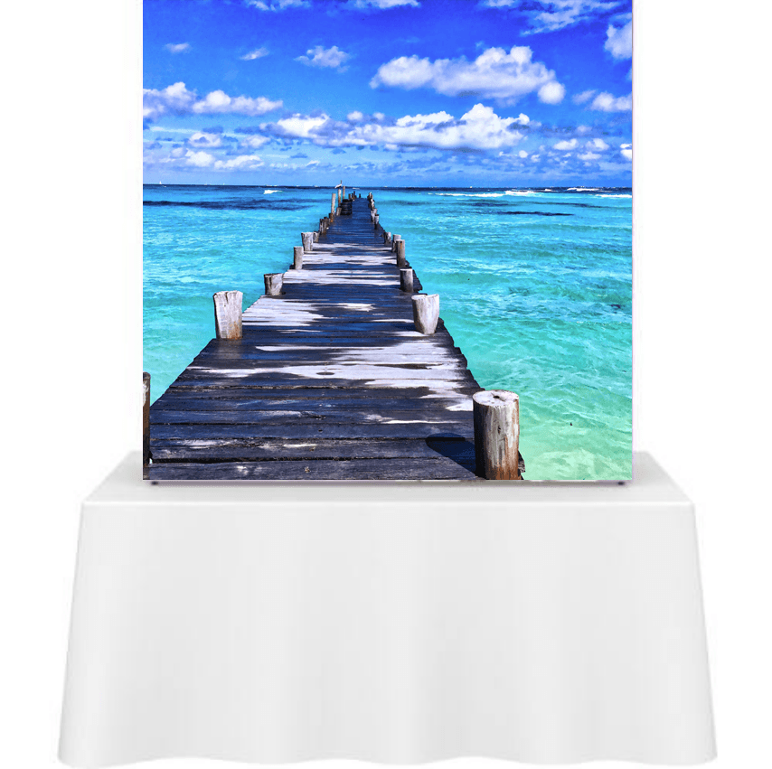 Backlit Pop Up Table Top Display | Godfrey Group