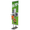 Banner Stand With Counter and Literature Holder - Godfrey Group