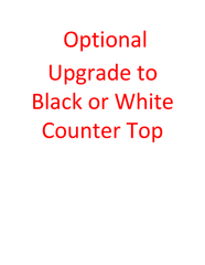 Upgrade to black or white counter top - Godfrey Group