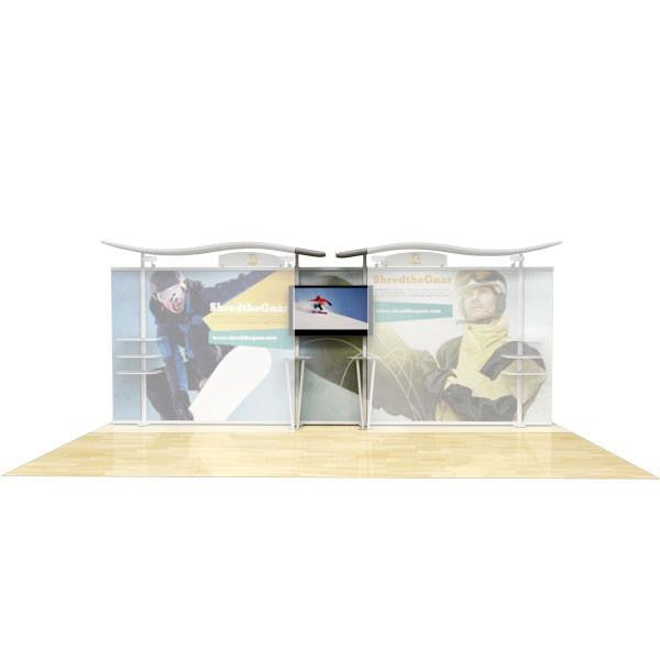 Replacement center graphic for 20' hybrid exhibit - Godfrey Group