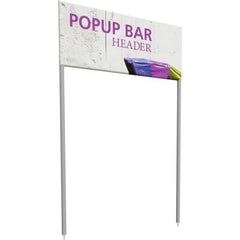 Optional Header Frame and Graphic for Knock Down Bar - Godfrey Group