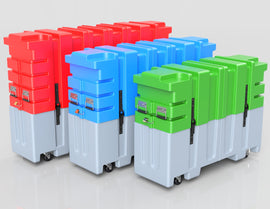 Molded Plastic Shipping Case For Flat Screen Monitors - Godfrey Group