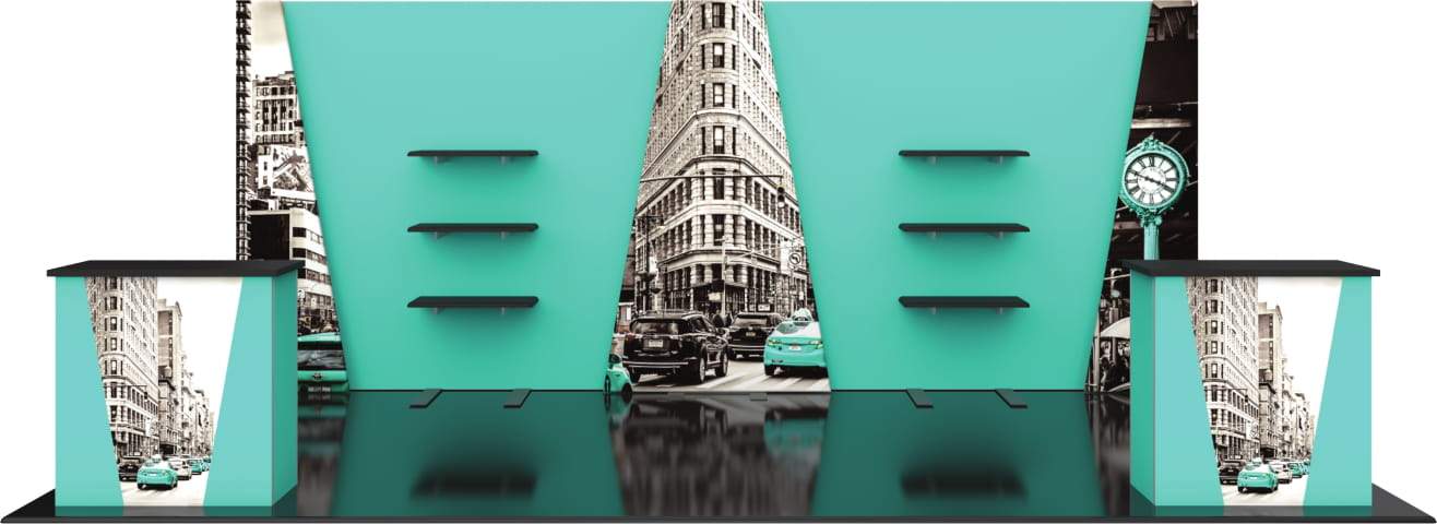 10 x 20 Shelf Display - Godfrey Group