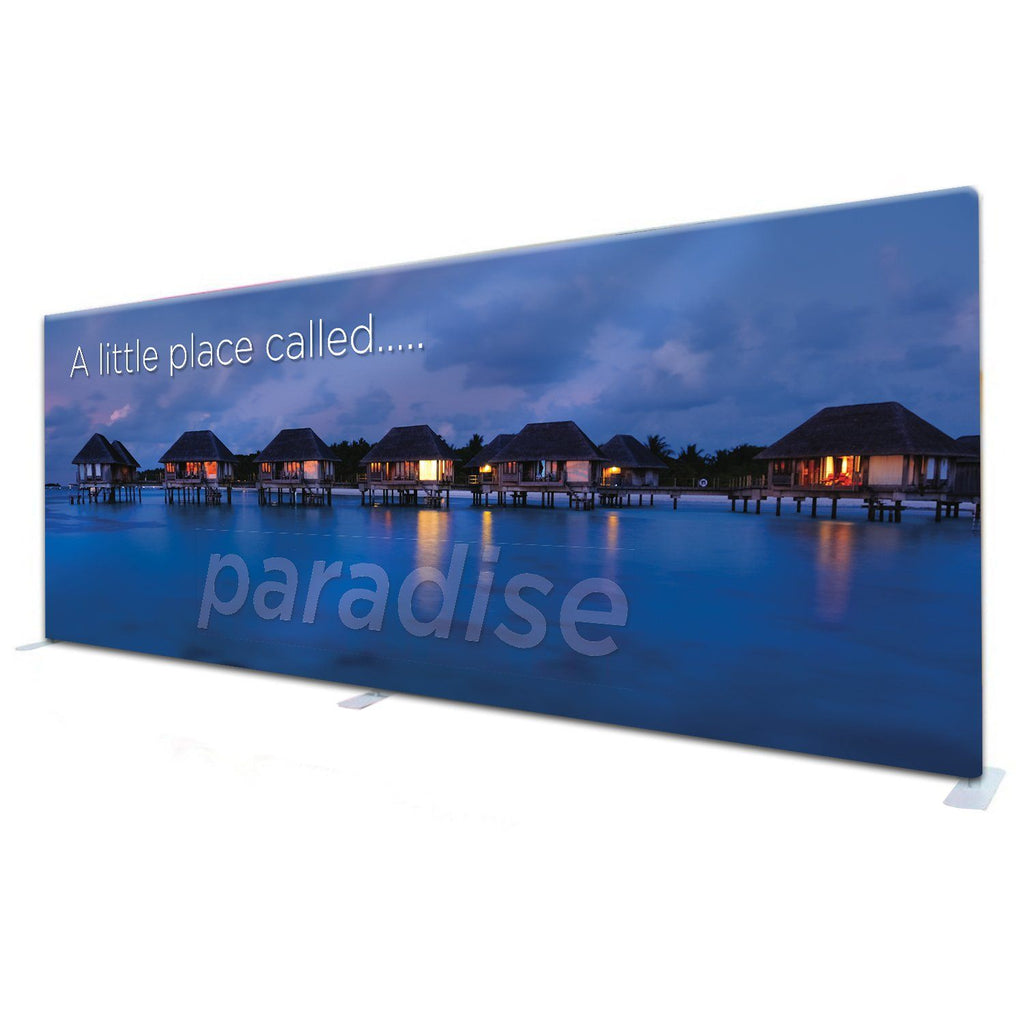 20' Straight Wall Fabric Display - Godfrey Group