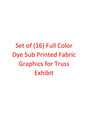 Set of full color graphics for truss exhibit - Godfrey Group