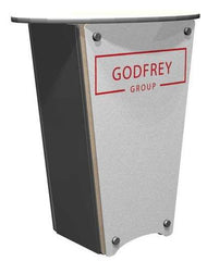 Tapered Counter With Graphic Face Panel - Godfrey Group