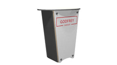 Tapered Counter With Graphic Face Panel - Godfrey Group